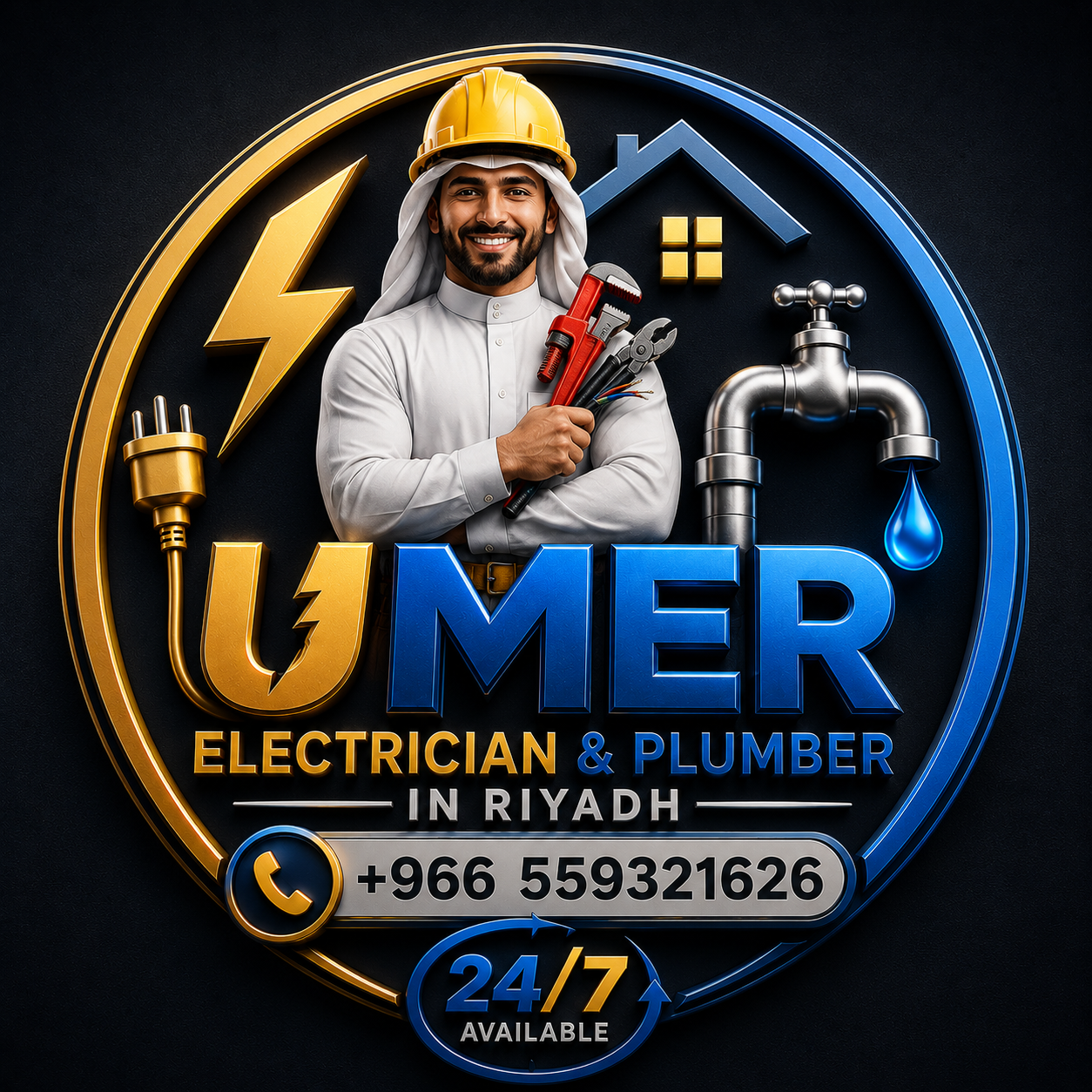 electrician plumber in Riya